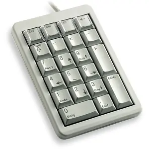 Comparateur de prix : CHERRY Keypad G84-4700 - Pavé numérique - USB - Français - gris clair