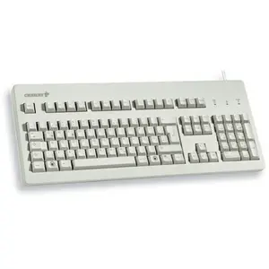 CHERRY G80-3000 - Clavier - PS/2, USB - Allemand - gris clair