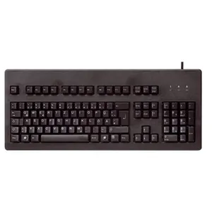 Comparateur de prix : CHERRY G80-3000 - Clavier - PS/2, USB - Allemand - noir
