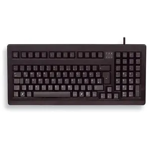 CHERRY G80-1800 - Clavier - PS/2, USB - Allemand - noir