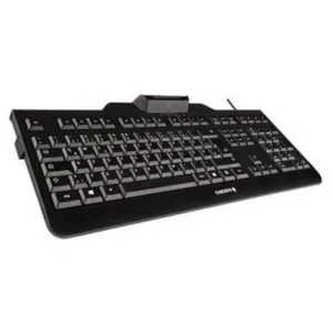 Comparateur de prix : Clavier et Lecteur de Puce Intégrée (ID) - Cherry - Noir