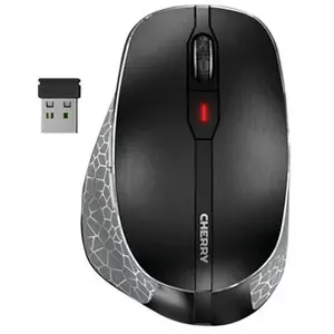 Comparateur de prix : CHERRY Souris MW 8C ERGO sans fil USB ET Bluetooth noire/argent rechargeable