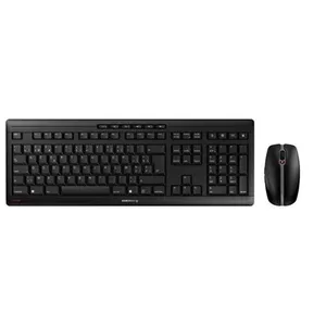 Ensemble Clavier et Souris - CHERRY - STREAM DESKTOP - AZERTY - Sans fil - Silencieux pas cher