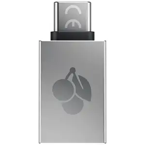 Comparateur de prix : CHERRY Adaptateur USB - USB type A (F) pour 24 pin USB-C (M) - USB 3.0 OTG - argent