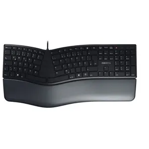 Clavier - CHERRY - JK-4500DE-2 - USB - Filaire - Repose-poignets