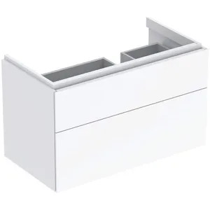 Comparateur de prix : Geberit Xeno² Meuble sous-vasque, 2 tiroirs, 500516011,