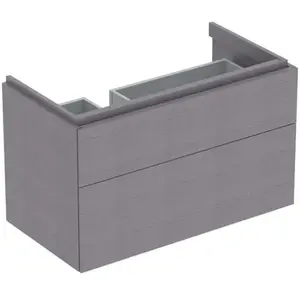 Comparateur de prix : Geberit Xeno² Meuble sous-vasque, 2 tiroirs, 500515431,