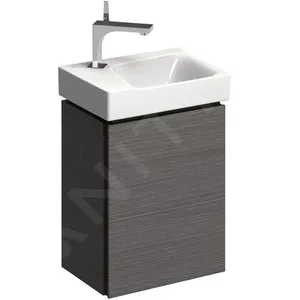 Geberit - Xeno 2 - Meuble sous lave-mains 400 mm, gris 500.502.43.1 pas cher