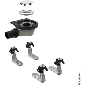 Geberit Setaplano Kit de montage brut avec 4 pieds, hauteur de trop-pl... pas cher