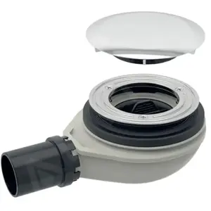 Comparateur de prix : Bonde de douche Geberit 90 mm - modèle 150.583.21.1 - base H 30 mm - blanc