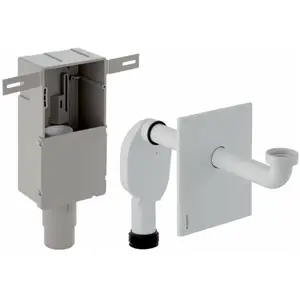 Comparateur de prix : Unbekannt Geberit 151121001 Siphon pour lavabo en Acier Inoxydable encastré