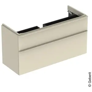 Geberit Smyle Square Meuble sous-vasque, 2 tiroirs, 500355JL1, pas cher