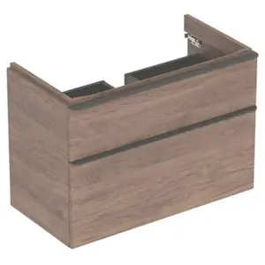 Geberit Smyle Square Meuble sous-vasque, 2 tiroirs, 500354JR1, pas cher