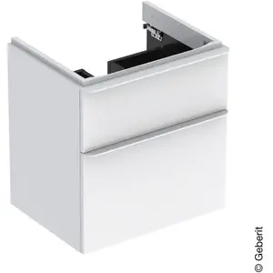 Geberit Smyle Square Meuble sous-vasque, 2 tiroirs, 500352001, pas cher