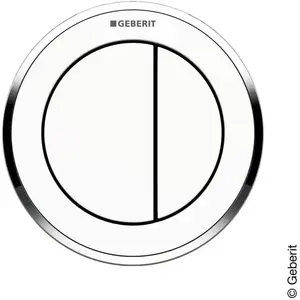 Geberit Typ 10 Commande à distance Round, 116055KJ1, Round pas cher