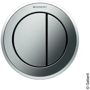 Geberit Typ 10 Commande à distance Round, 116055KH1, Round pas cher