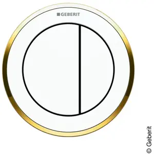 Geberit Typ 10 Commande à distance Round, 116055KK1, Round pas cher