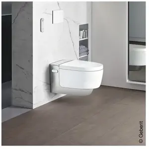Comparateur de prix : Geberit Aquaclean Mera Comfort Cuvette murale abattant douche chrome