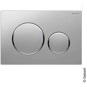 Geberit Sigma20 Plaque de déclenchement Round, 115882JQ1, Round pas cher