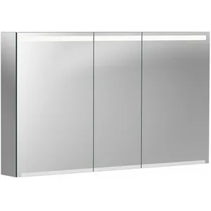 Comparateur de prix : Geberit Option Armoire de toilette avec éclairage et 3 portes, 500207001