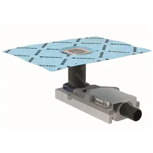 Comparateur de prix : Geberit Bonde pour douche de plain pied, hauteur de chape 65 mm réf 154052001