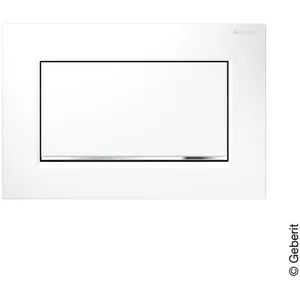Comparateur de prix : Geberit Sigma30 Plaque de déclenchement, 115893KJ1,