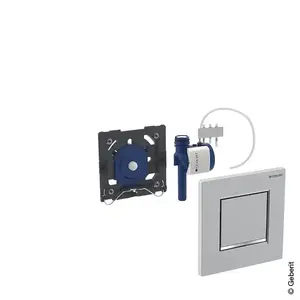 Geberit Type 20 Plaque de déclenchement Square, 116017KN1, Square pas cher
