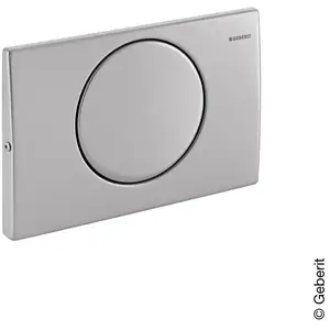 Comparateur de prix : Geberit - plaque de commande Mambo 115751001 acier inoxydable