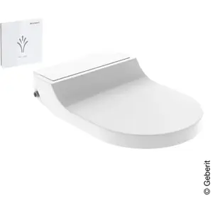 Geberit AquaClean Tuma Abattant de WC lavant Comfort avec tableau de commande mural Comfort, 004300111, Comfort pas cher