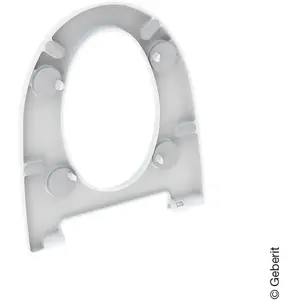 Geberit AquaClean Maïra Classic Bague de siège WC, fixe, 147042111,Vendu paramazon