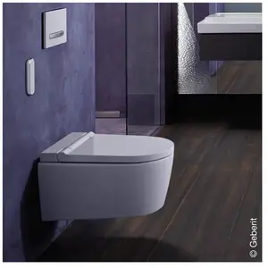 Comparateur de prix : Wc complet suspendu Geberit AquaClean Sela : Blanc alpin