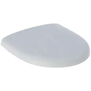 Siège wc avec fermeture amortie blanc brillant Geberit Selnova Compact pas cher