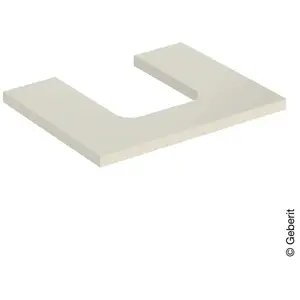 Geberit ONE Plan de toilette, 505271004, pas cher