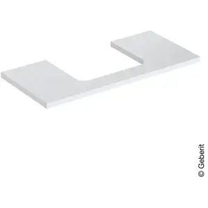 Geberit ONE Plan de toilette, 505284001, pas cher