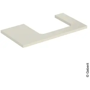 Geberit ONE Plan de toilette, 505323004, pas cher
