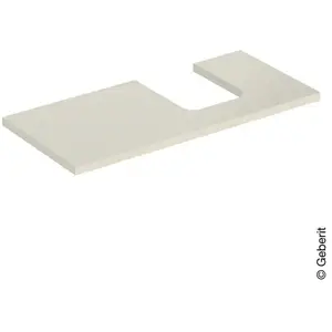 Geberit ONE Plan de toilette, 505314004, pas cher