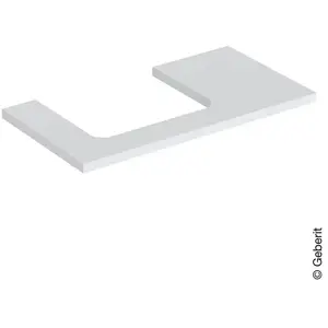 Geberit ONE Plan de toilette, 505303002, pas cher