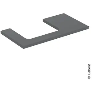 Geberit ONE Plan de toilette, 505303003, pas cher