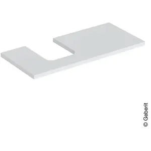 Geberit ONE Plan de toilette, 505294002, pas cher