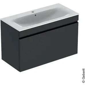 Geberit Renova Plan New Vasque avec meuble bas, 1 tiroir, 501917JK1, pas cher