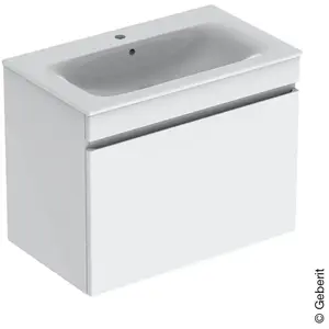 Geberit Renova Plan New Vasque avec meuble bas, 1 tiroir, 501916011, pas cher