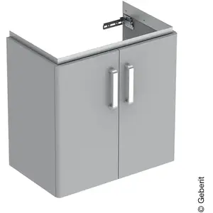 Geberit Renova Compact Meuble sous-vasque, 2 portes, 501926421, pas cher