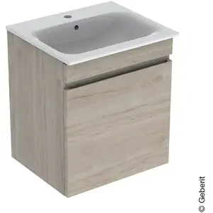 Geberit Renova Plan New Vasque avec meuble bas, 1 tiroir, 501915008, pas cher