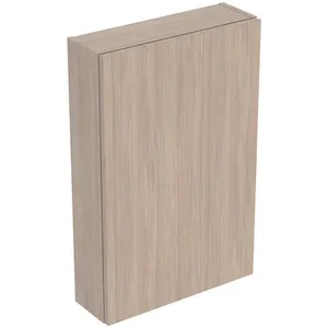 Comparateur de prix : Geberit iCon - Armoire 45x70x15 cm, 1 porte, charnières g/d, chêne 502.318.JH.1