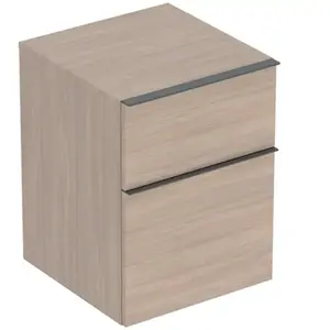 Comparateur de prix : Geberit iCon Meuble latéral, 2 tiroirs, 502315JH1,