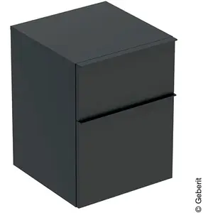 Comparateur de prix : Geberit iCon Meuble latéral, 2 tiroirs, 502315JK1,