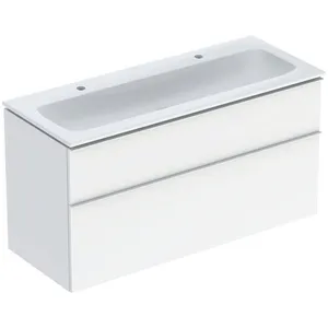 Geberit iCon Vasque avec meuble bas, 2 tiroirs, 502338011,