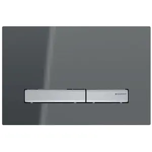 Geberit - Sigma50 - Plaque de déclenchement, chrome / lave 115.788.JK.2Vendu paramazon