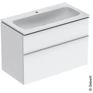 Geberit iCon Vasque avec meuble bas, 2 tiroirs, 502333011, pas cher