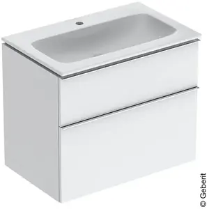 Geberit iCon Vasque avec meuble bas, 2 tiroirs, 502332012, pas cher